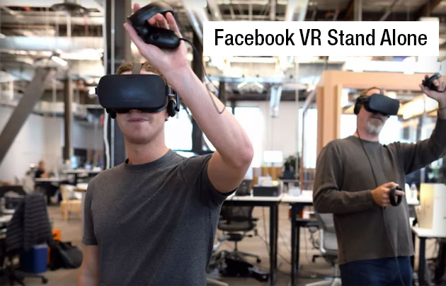 Questa foto descrive: Facebook lancerà un nuovo Visore VR Stand Alone