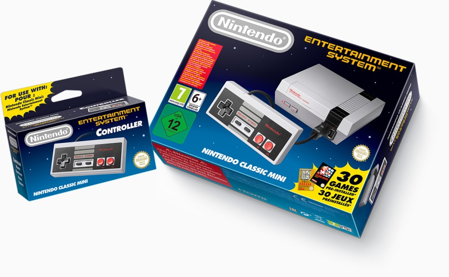 Questa foto descrive: Nintendo Classic Mini arriverà l’11 novembre anche in Italia